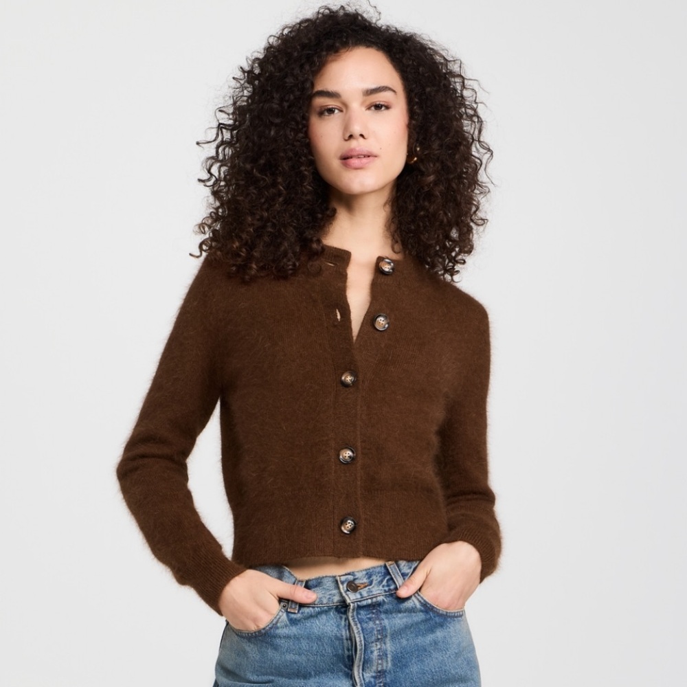 Shopbop Rhode Amal Cardigan Brown XS NWT $345